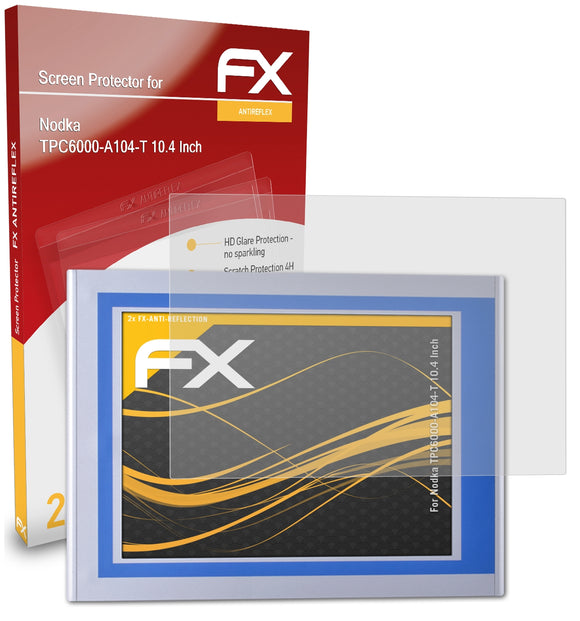 atFoliX FX-Antireflex Displayschutzfolie für Nodka TPC6000-A104-T (10.4 Inch)