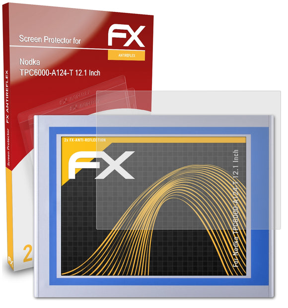atFoliX FX-Antireflex Displayschutzfolie für Nodka TPC6000-A124-T (12.1 Inch)