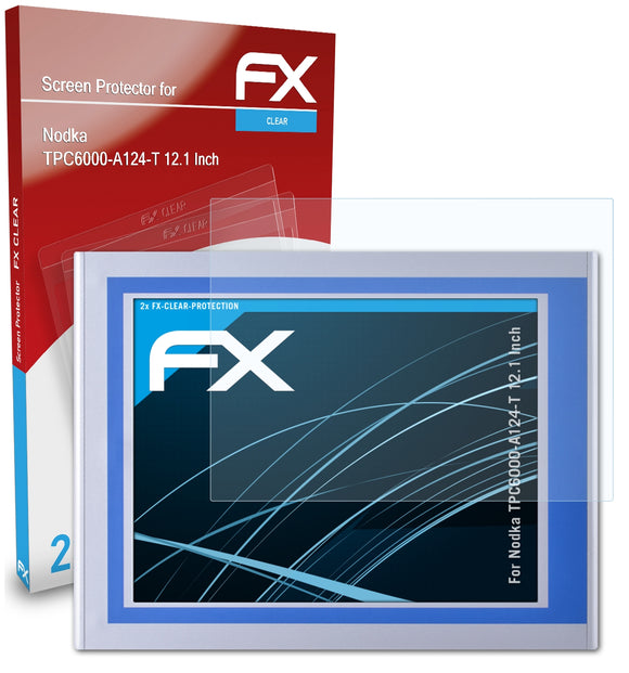 atFoliX FX-Clear Schutzfolie für Nodka TPC6000-A124-T (12.1 Inch)