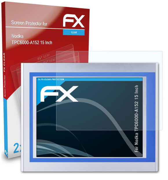 atFoliX FX-Clear Schutzfolie für Nodka TPC6000-A152 (15 Inch)