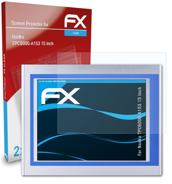 atFoliX FX-Clear Schutzfolie für Nodka TPC6000-A153 (15 Inch)