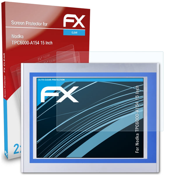 atFoliX FX-Clear Schutzfolie für Nodka TPC6000-A154 (15 Inch)