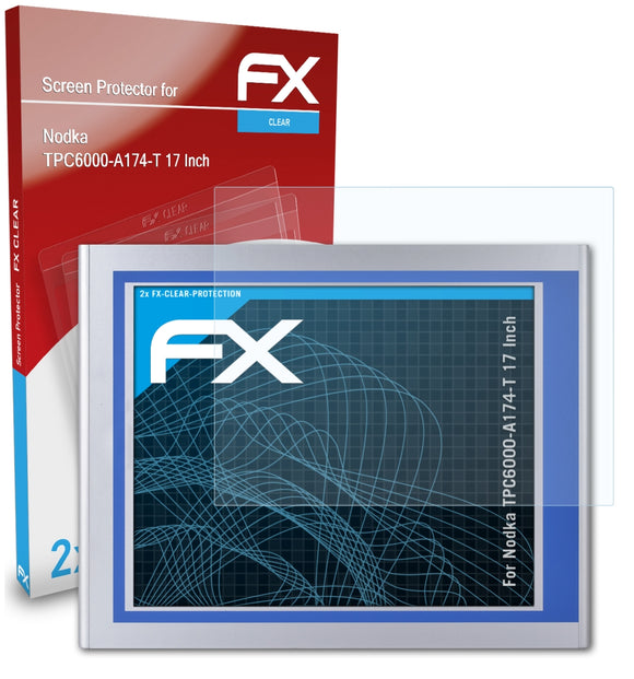 atFoliX FX-Clear Schutzfolie für Nodka TPC6000-A174-T (17 Inch)