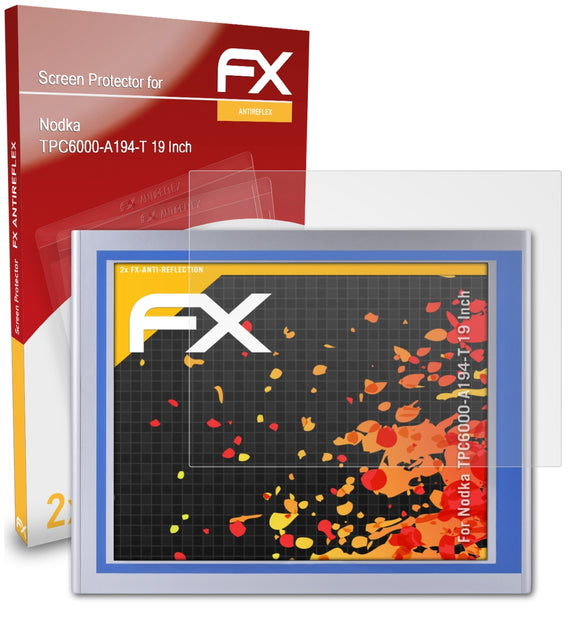 atFoliX FX-Antireflex Displayschutzfolie für Nodka TPC6000-A194-T (19 Inch)