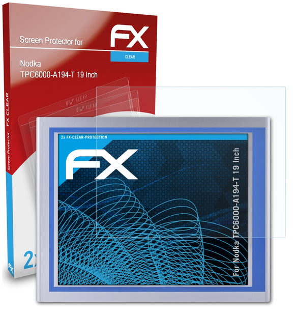 atFoliX FX-Clear Schutzfolie für Nodka TPC6000-A194-T (19 Inch)