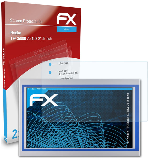 atFoliX FX-Clear Schutzfolie für Nodka TPC6000-A2153 (21.5 Inch)