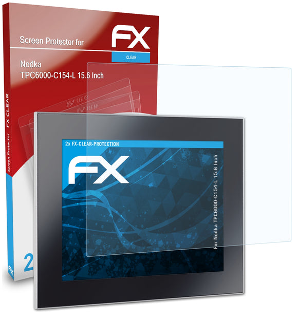 atFoliX FX-Clear Schutzfolie für Nodka TPC6000-C154-L (15.6 Inch)