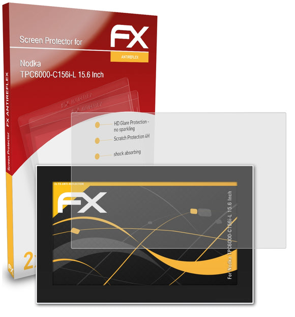 atFoliX FX-Antireflex Displayschutzfolie für Nodka TPC6000-C156i-L (15.6 Inch)