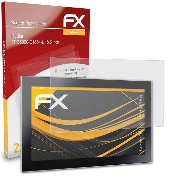 atFoliX FX-Antireflex Displayschutzfolie für Nodka TPC6000-C1854-L (18.5 Inch)