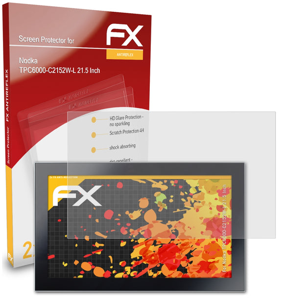 atFoliX FX-Antireflex Displayschutzfolie für Nodka TPC6000-C2152W-L (21.5 Inch)