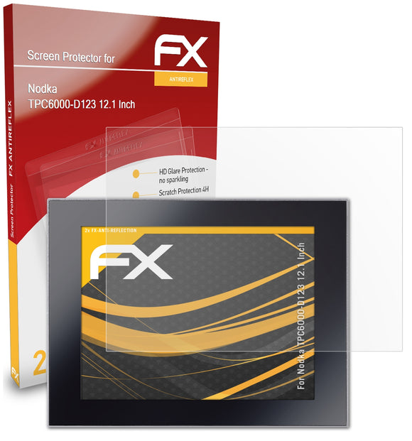 atFoliX FX-Antireflex Displayschutzfolie für Nodka TPC6000-D123 (12.1 Inch)