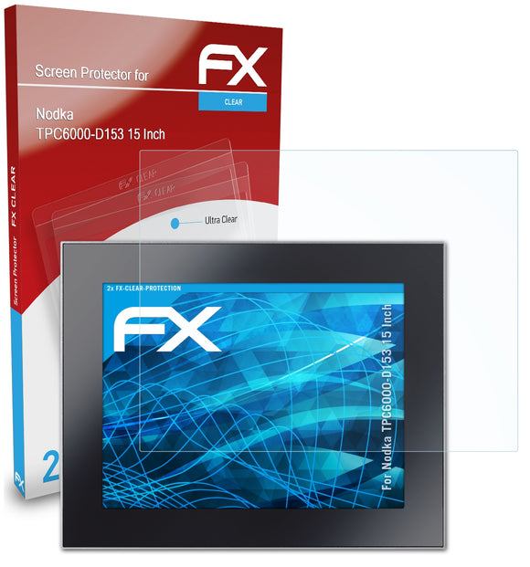 atFoliX FX-Clear Schutzfolie für Nodka TPC6000-D153 (15 Inch)