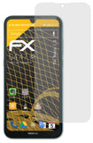 Panzerfolie atFoliX kompatibel mit Nokia 1.3, entspiegelnde und stoßdämpfende FX (3X)