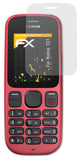 Panzerfolie atFoliX kompatibel mit Nokia 101, entspiegelnde und stoßdämpfende FX (3X)