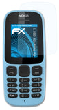 Schutzfolie atFoliX kompatibel mit Nokia 105 (2017), ultraklare FX (3X)