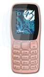 Schutzfolie Bruni kompatibel mit Nokia 110 2022, glasklare (2X)