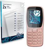 Bruni Basics-Clear Displayschutzfolie für Nokia 110 (2022)