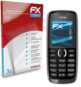 atFoliX FX-Clear Schutzfolie für Nokia 112