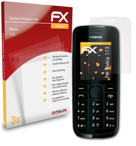 atFoliX FX-Antireflex Displayschutzfolie für Nokia 113