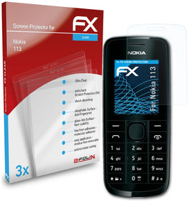 atFoliX FX-Clear Schutzfolie für Nokia 113