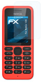 Schutzfolie atFoliX kompatibel mit Nokia 130, ultraklare FX (3X)