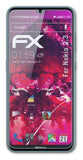 Glasfolie atFoliX kompatibel mit Nokia 2.3, 9H Hybrid-Glass FX