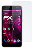 Glasfolie atFoliX kompatibel mit Nokia 2, 9H Hybrid-Glass FX