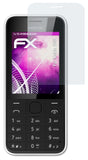 Glasfolie atFoliX kompatibel mit Nokia 208, 9H Hybrid-Glass FX