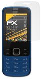 Panzerfolie atFoliX kompatibel mit Nokia 225 4G, entspiegelnde und stoßdämpfende FX (3X)