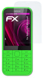 Glasfolie atFoliX kompatibel mit Nokia 225 Microsoft, 9H Hybrid-Glass FX