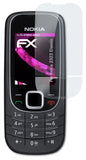 Glasfolie atFoliX kompatibel mit Nokia 2323 Classic, 9H Hybrid-Glass FX (1er Set)