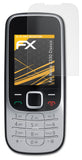 Panzerfolie atFoliX kompatibel mit Nokia 2330 Classic, entspiegelnde und stoßdämpfende FX (3X)