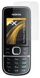 Panzerfolie atFoliX kompatibel mit Nokia 2700 Classic, entspiegelnde und stoßdämpfende FX (3X)