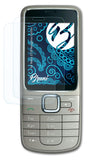 Schutzfolie Bruni kompatibel mit Nokia 2710 Navigation Edition, glasklare (2X)