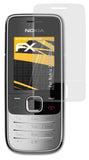 Panzerfolie atFoliX kompatibel mit Nokia 2730 Classic, entspiegelnde und stoßdämpfende FX (3er Set)