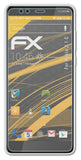 atFoliX Panzerfolie kompatibel mit Nokia 3.1 C, entspiegelnde und stoßdämpfende FX Schutzfolie (3X)