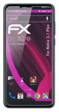Glasfolie atFoliX kompatibel mit Nokia 3.1 Plus, 9H Hybrid-Glass FX