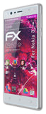 Glasfolie atFoliX kompatibel mit Nokia 3, 9H Hybrid-Glass FX