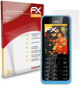 atFoliX FX-Antireflex Displayschutzfolie für Nokia 301