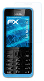Schutzfolie atFoliX kompatibel mit Nokia 301, ultraklare FX (3X)
