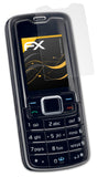 Panzerfolie atFoliX kompatibel mit Nokia 3110 Classic, entspiegelnde und stoßdämpfende FX (3X)