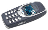 Schutzfolie Bruni kompatibel mit Nokia 3310, glasklare (2X)