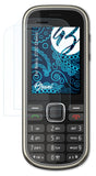 Schutzfolie Bruni kompatibel mit Nokia 3720 Classic, glasklare (2X)