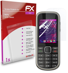 atFoliX FX-Hybrid-Glass Panzerglasfolie für Nokia 3720 Classic