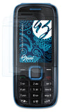 Schutzfolie Bruni kompatibel mit Nokia 5130 XpressMusic, glasklare (2er Set)