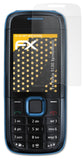 Panzerfolie atFoliX kompatibel mit Nokia 5130 XpressMusic, entspiegelnde und stoßdämpfende FX (3er Set)