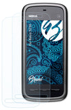 Schutzfolie Bruni kompatibel mit Nokia 5230, glasklare (2X)