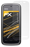 Panzerfolie atFoliX kompatibel mit Nokia 5230, entspiegelnde und stoßdämpfende FX (3X)