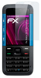 Glasfolie atFoliX kompatibel mit Nokia 5310 XpressMusic, 9H Hybrid-Glass FX