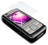 Glasfolie atFoliX kompatibel mit Nokia 6280, 9H Hybrid-Glass FX